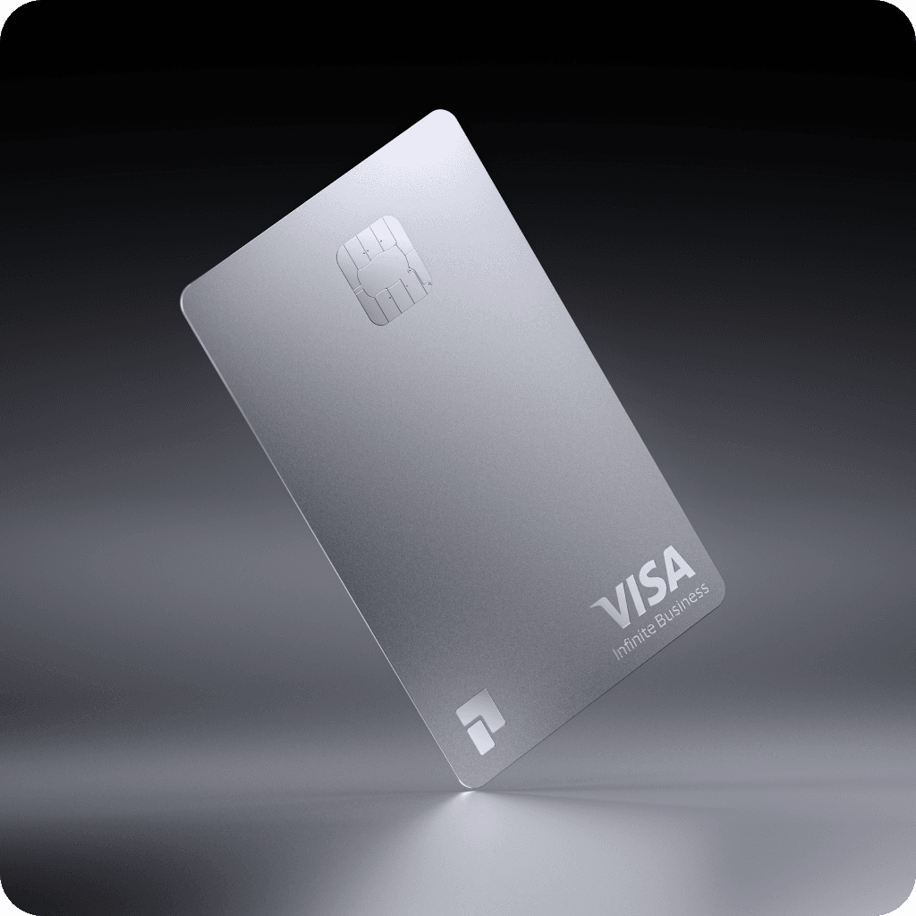 Pliant's premium metal Visa Infinite business credit card