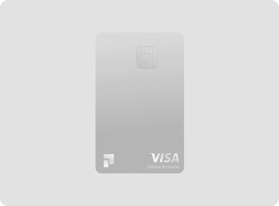 Pliant Visa infinite business premium metal credit card