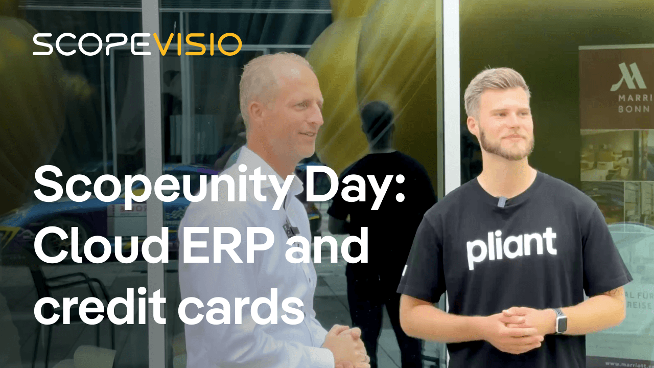 Scopeunity Day: Cloud ERP and credit cards