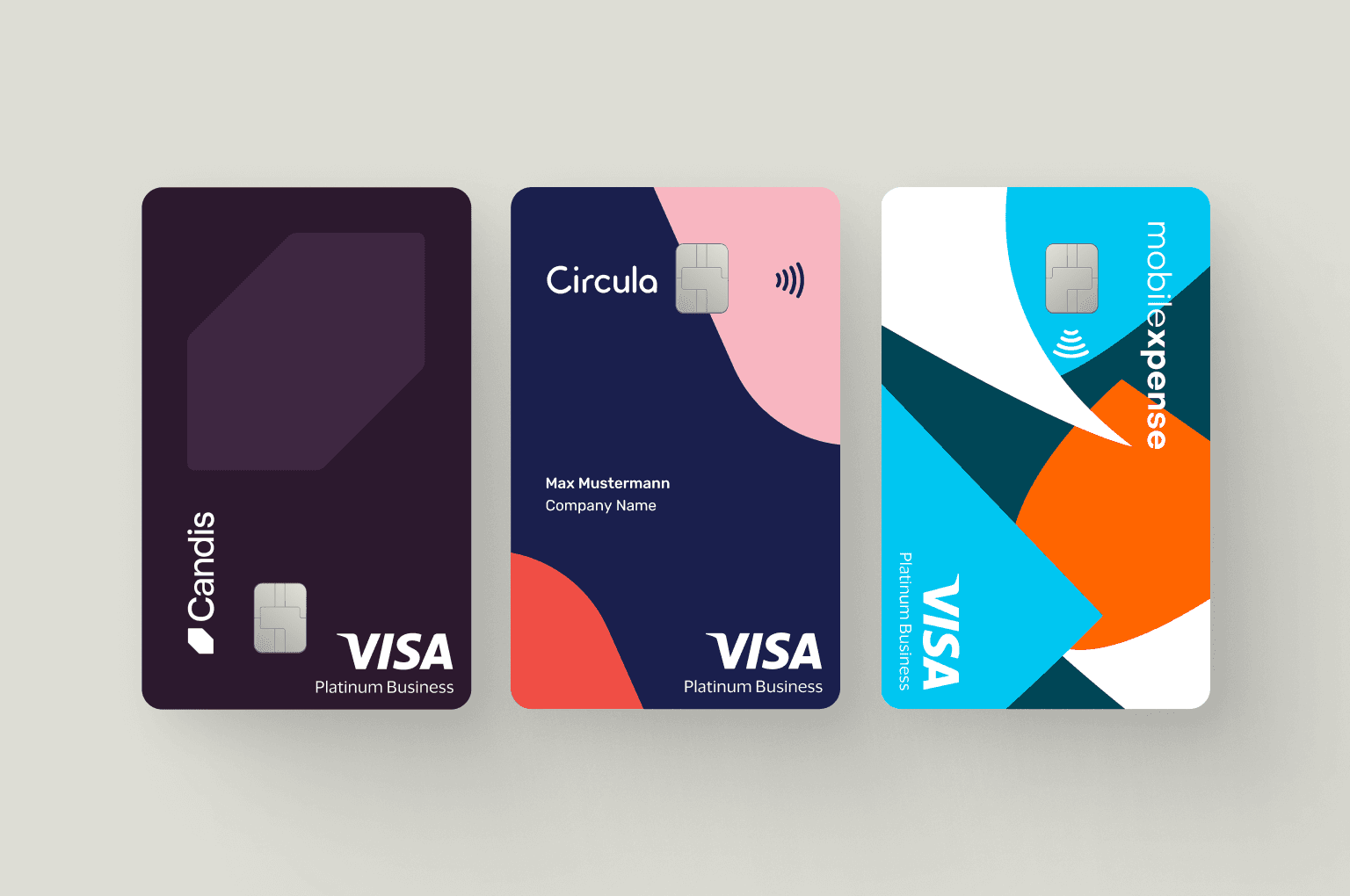 Credit cards of Pliant's CaaS partners