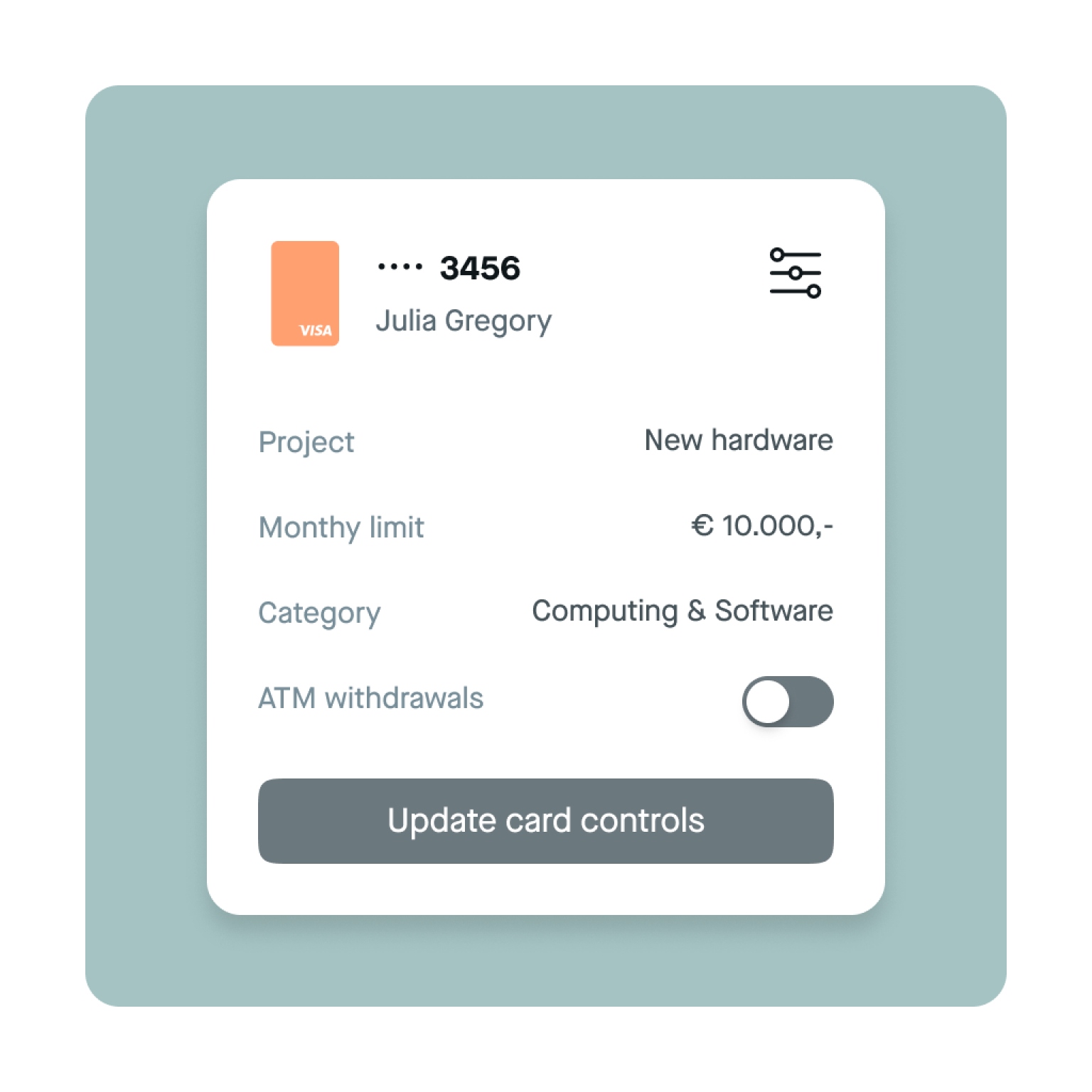 Control business credit cards with Pliant