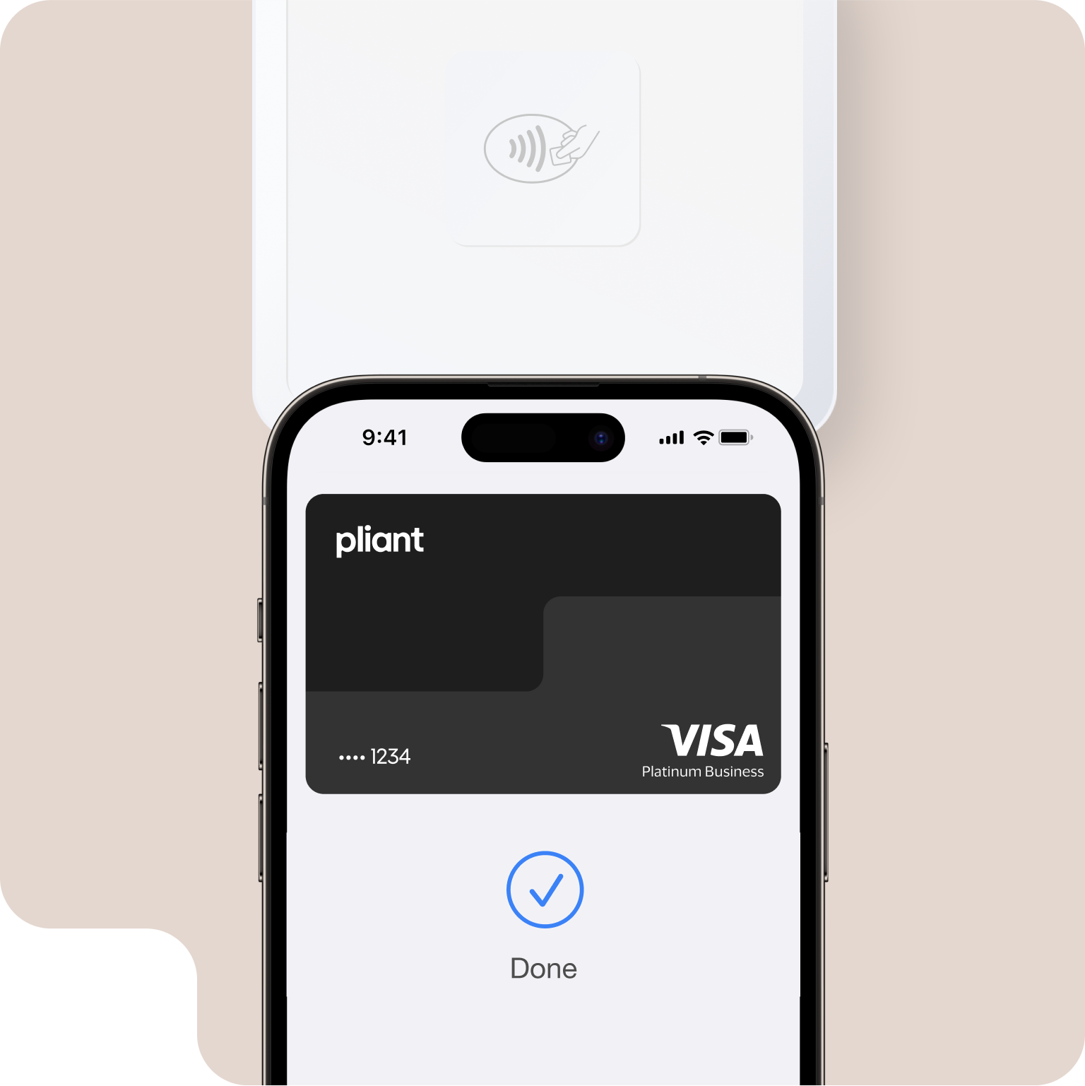 Pliant credit cards work on mobile