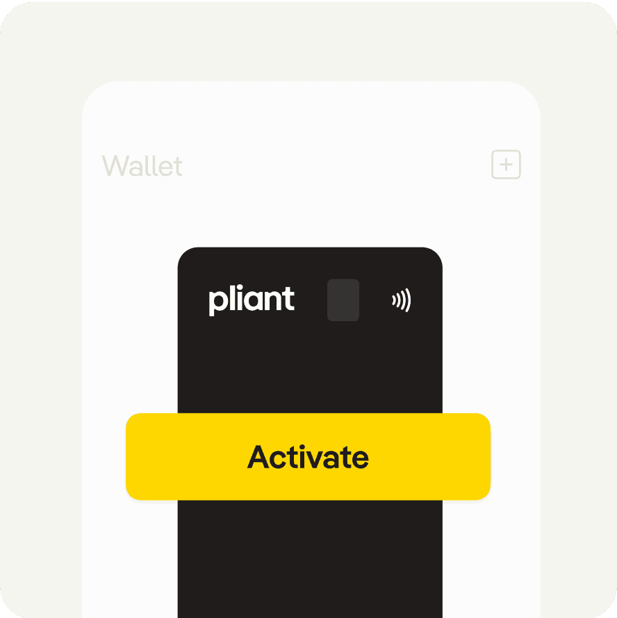 Activate new credit cards from Pliant x Commerzbank app