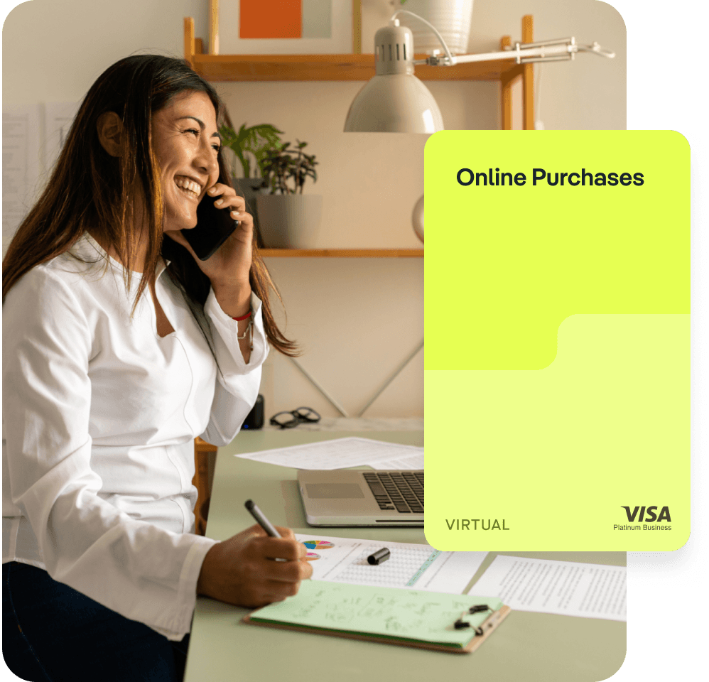 Paying e-commerce expenses with Pliant cards