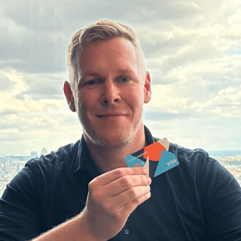 Bas Janssen portrait, Head of Strategic Initiatives at Mobilexpense