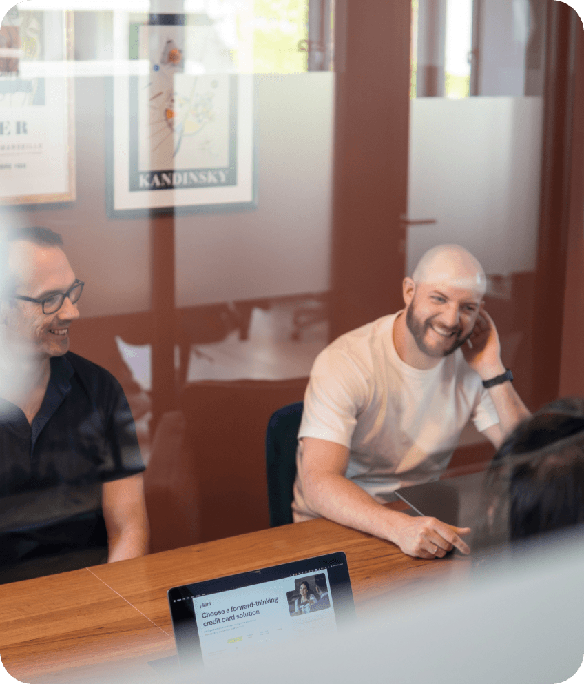 Meeting at Pliant office