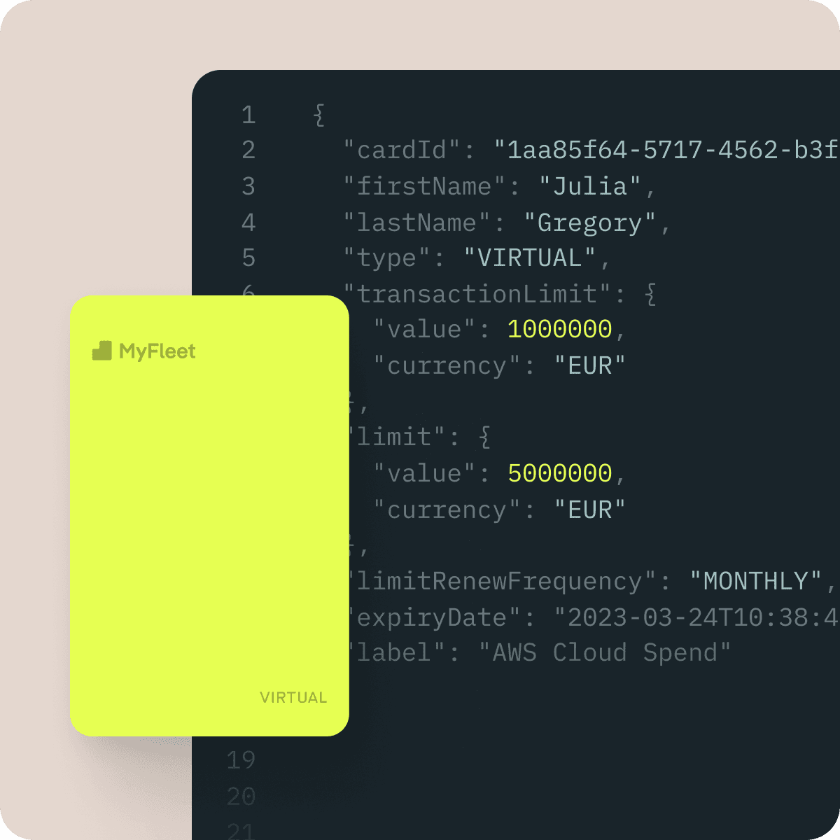 fleet card embedded api