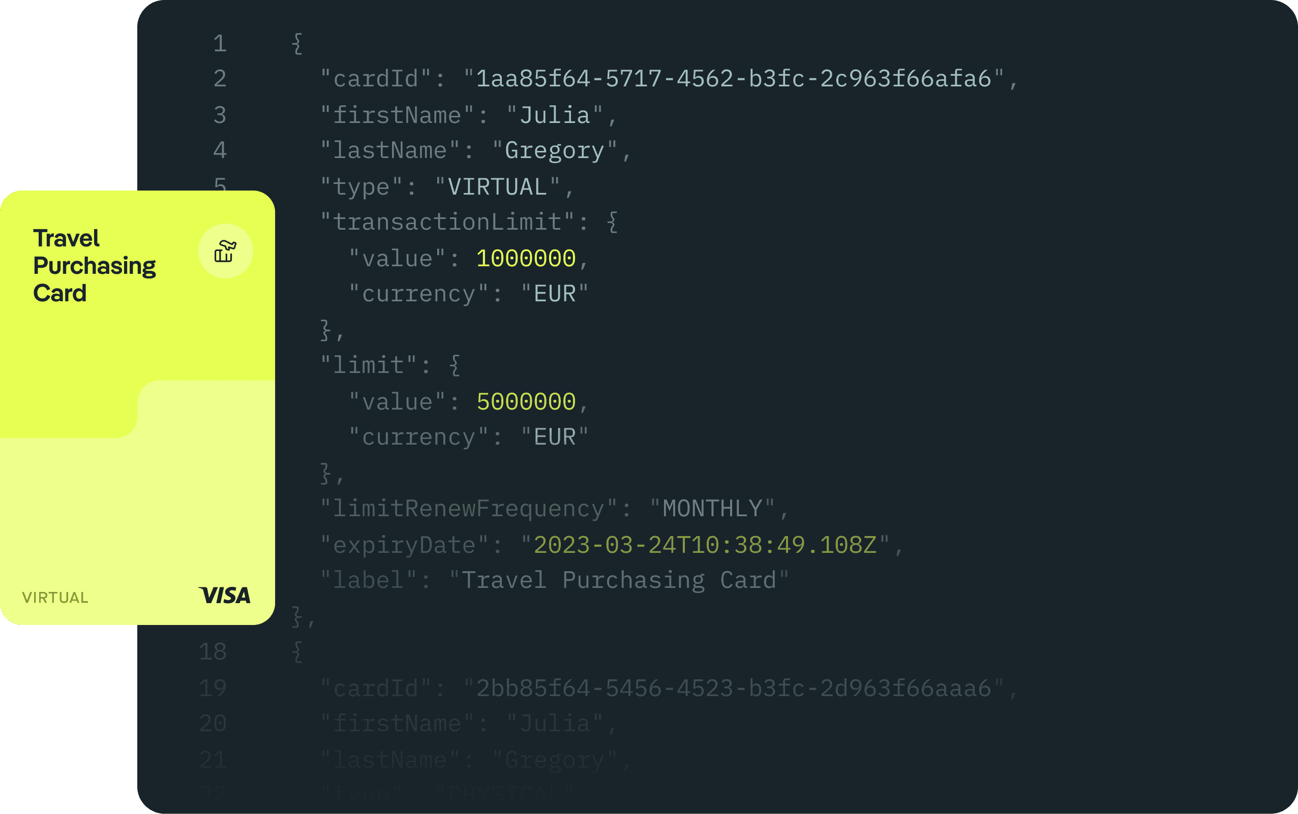 Automate travel purchasing credit cards with Pliant's Pro API