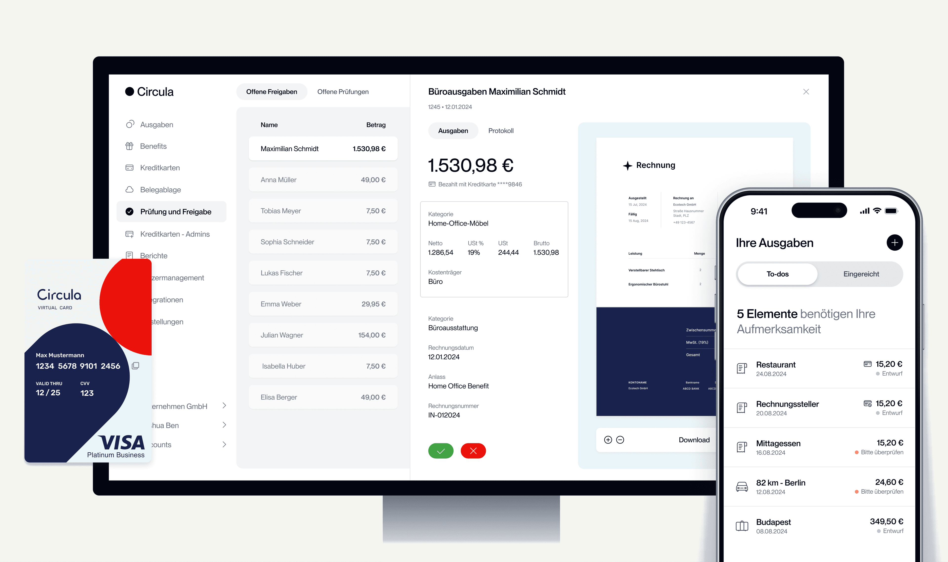 Circula Credit Card Solution